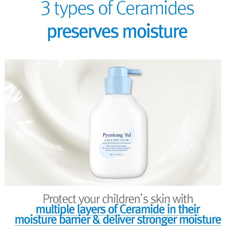 Loción Hidratante Pyunkang Yul para Niños y Bebés 590ml
