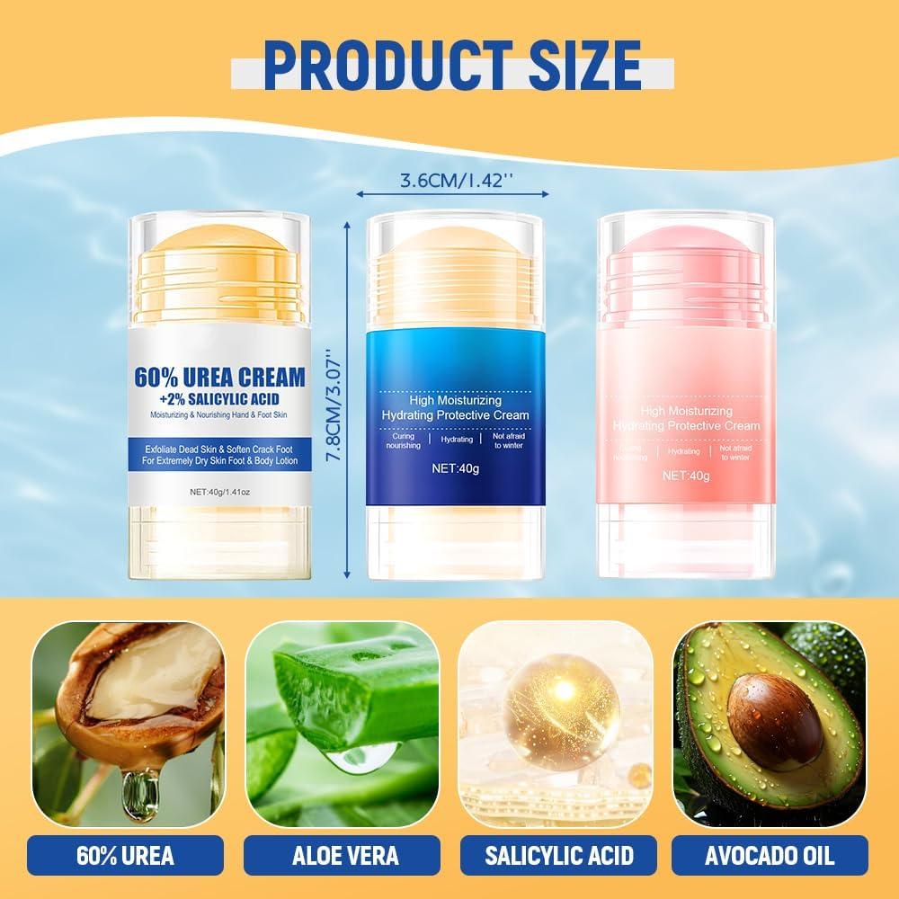 Crema Hidratante Anti-Grietas Yilia 40g Para Pies y Manos