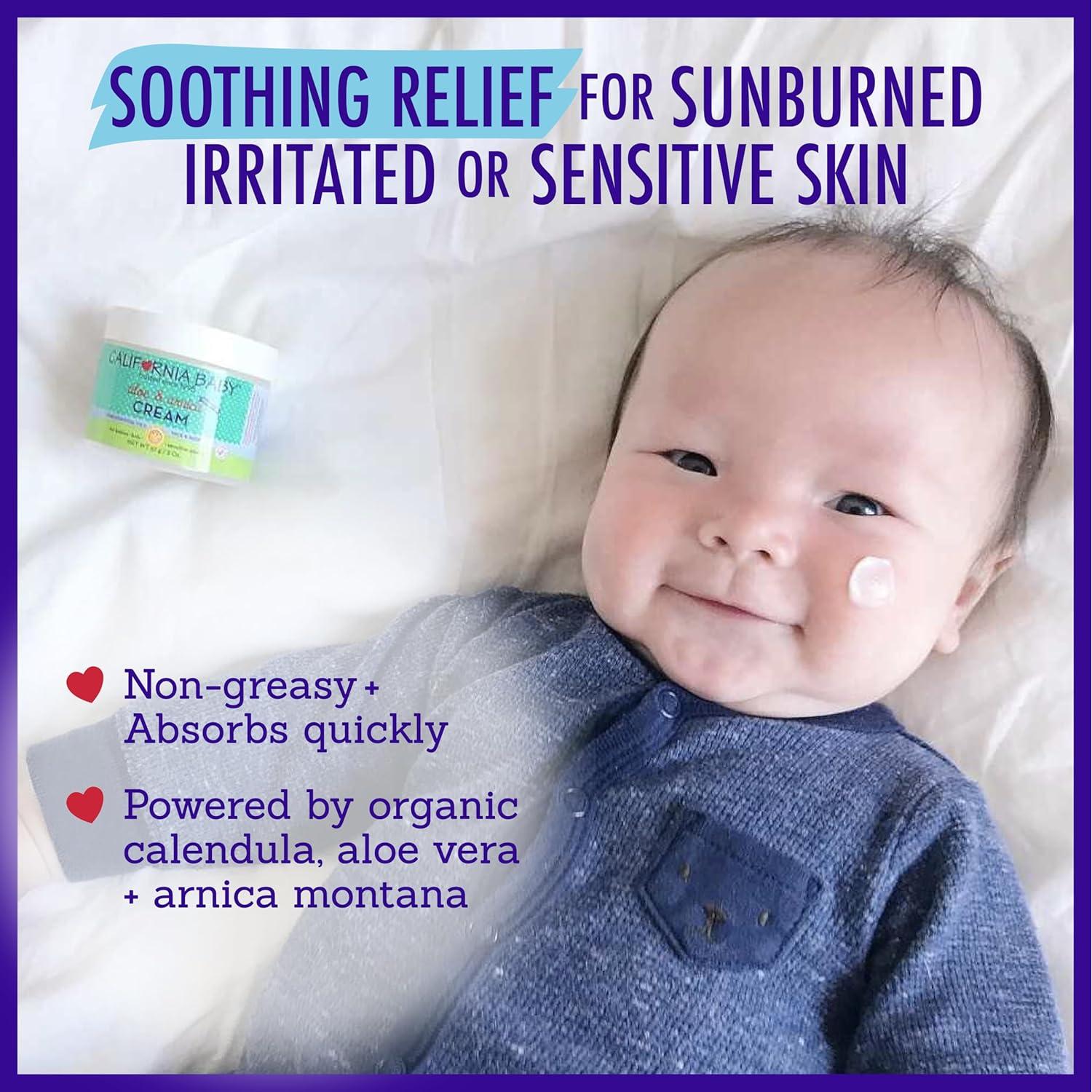 Crema Calmante de Aloe y Árnica California Baby 57 g