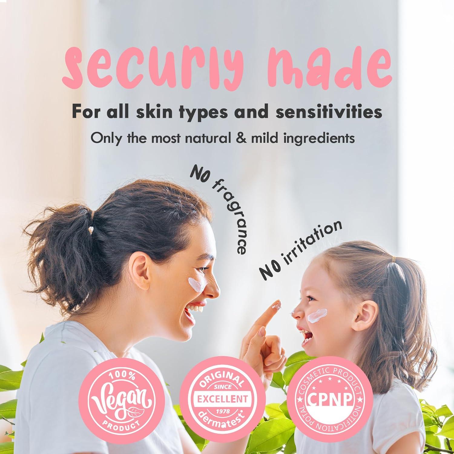 Crema Hidratante Diaria para Bebés Elleybear 39.7 ml Vegana