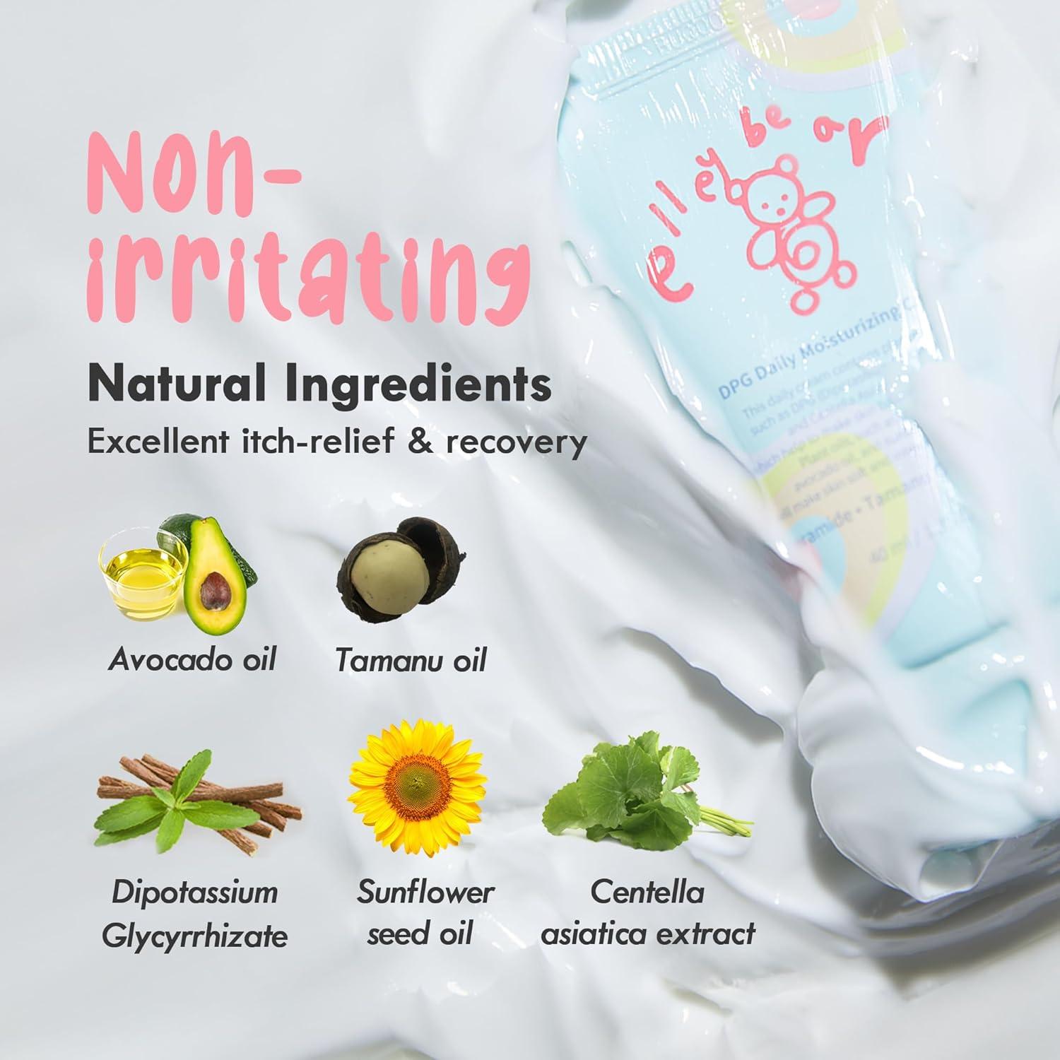 Crema Hidratante Diaria para Bebés Elleybear 39.7 ml Vegana