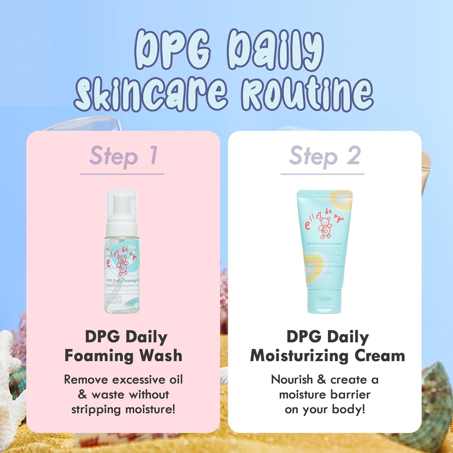 Crema Hidratante Diaria para Bebés Elleybear 39.7 ml Vegana