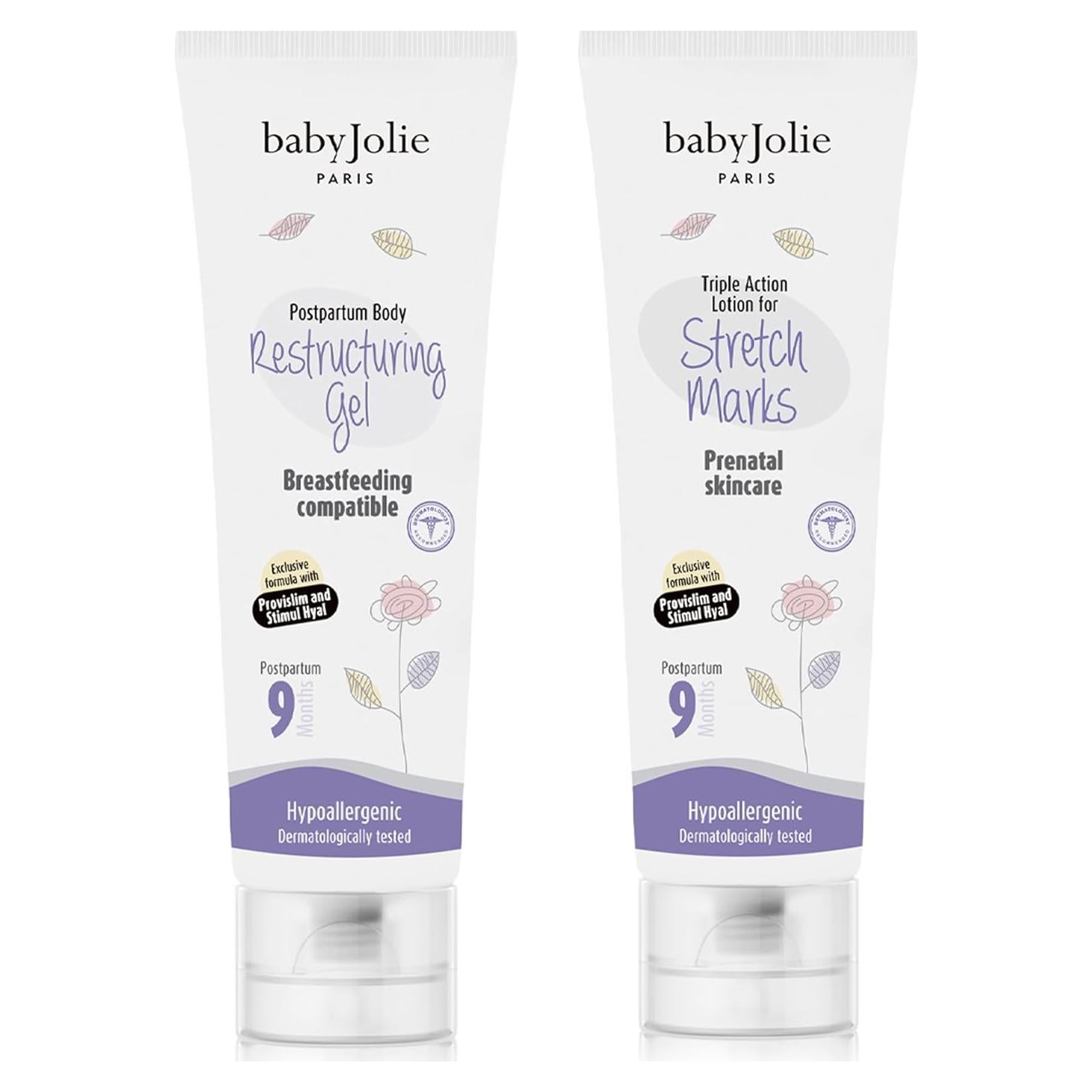 Crema Anti-Estrías Baby Jolie Triple Acción 200ml Embarazo