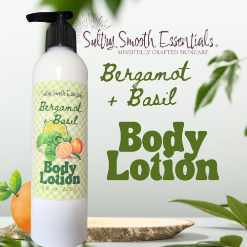 Loción Corporal Bergamota y Albahaca 226.8 g - SultrySmooth