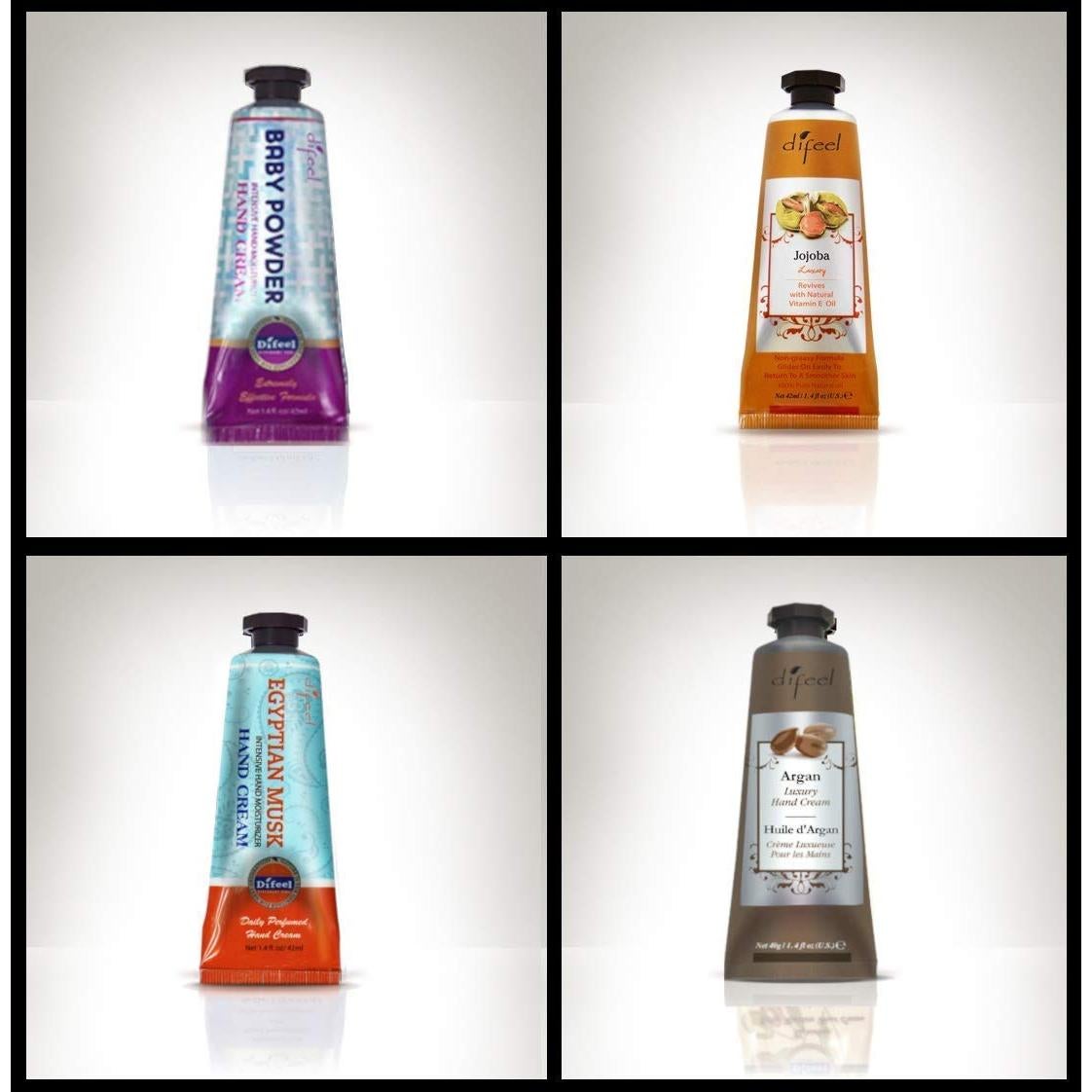 Crema de Manos de Lujo Difeel 40g - Paquete de 12 Piezas