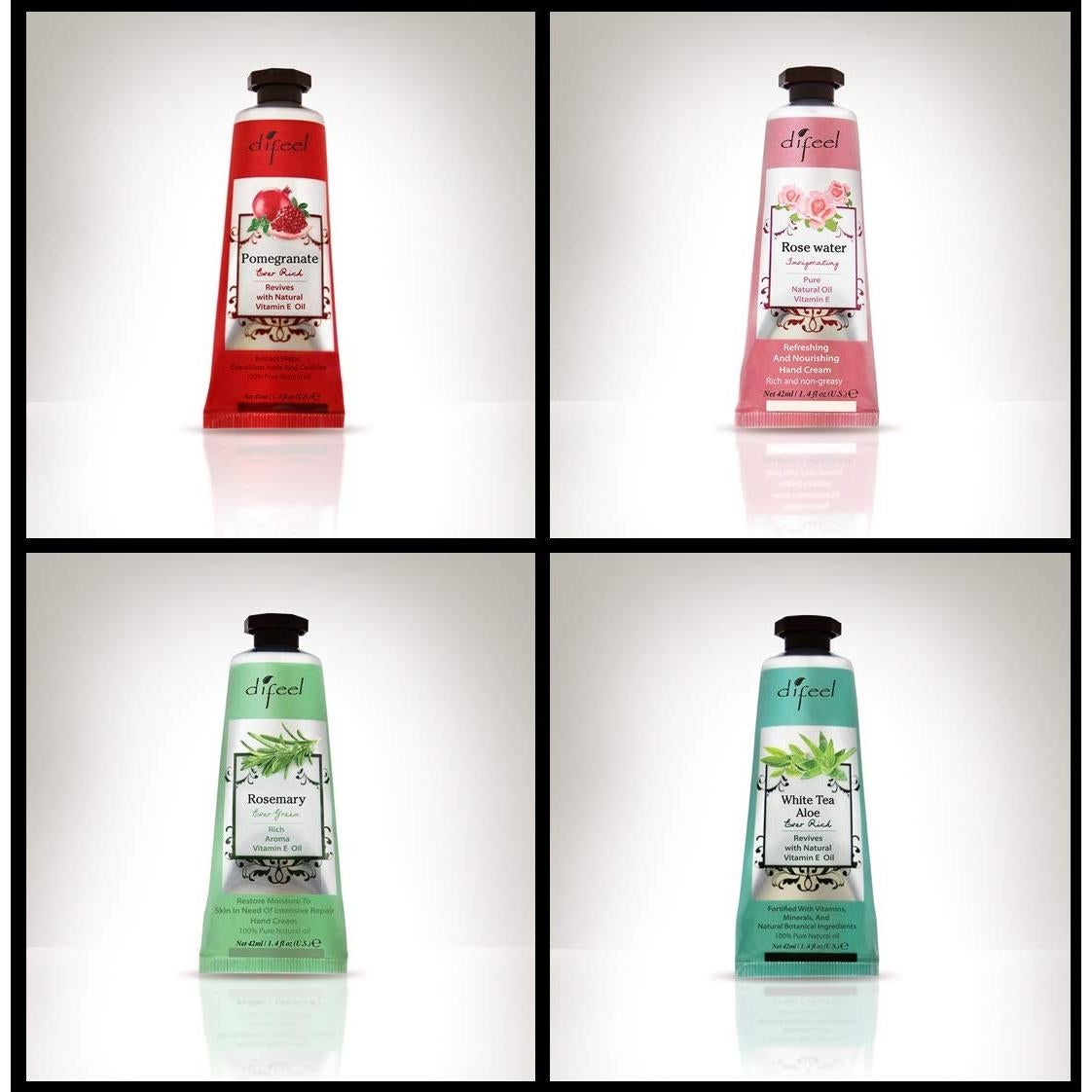 Crema de Manos de Lujo Difeel 40g - Paquete de 12 Piezas