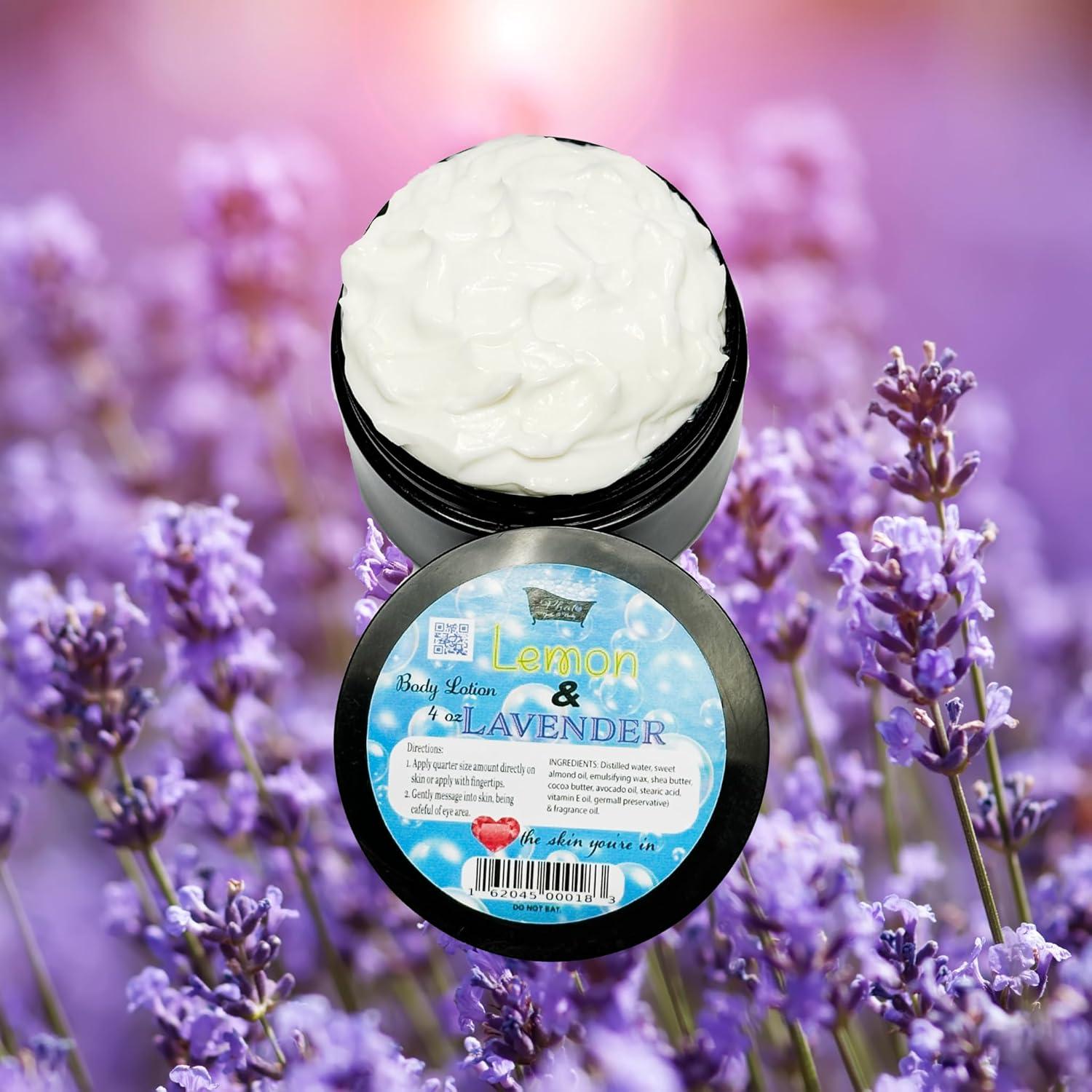 Loción Corporal Hidratante Limón y Lavanda 250ml - Natural