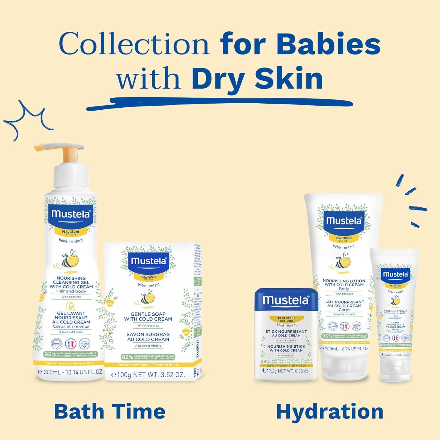 Conjunto de Regalo Mustela Baby para Piel Seca - 2 Artículos