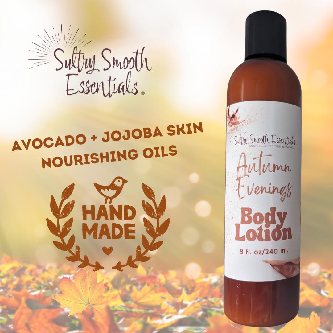 Loción Corporal Otoñal SultrySmooth 240 ml - Ámbar y Vainilla