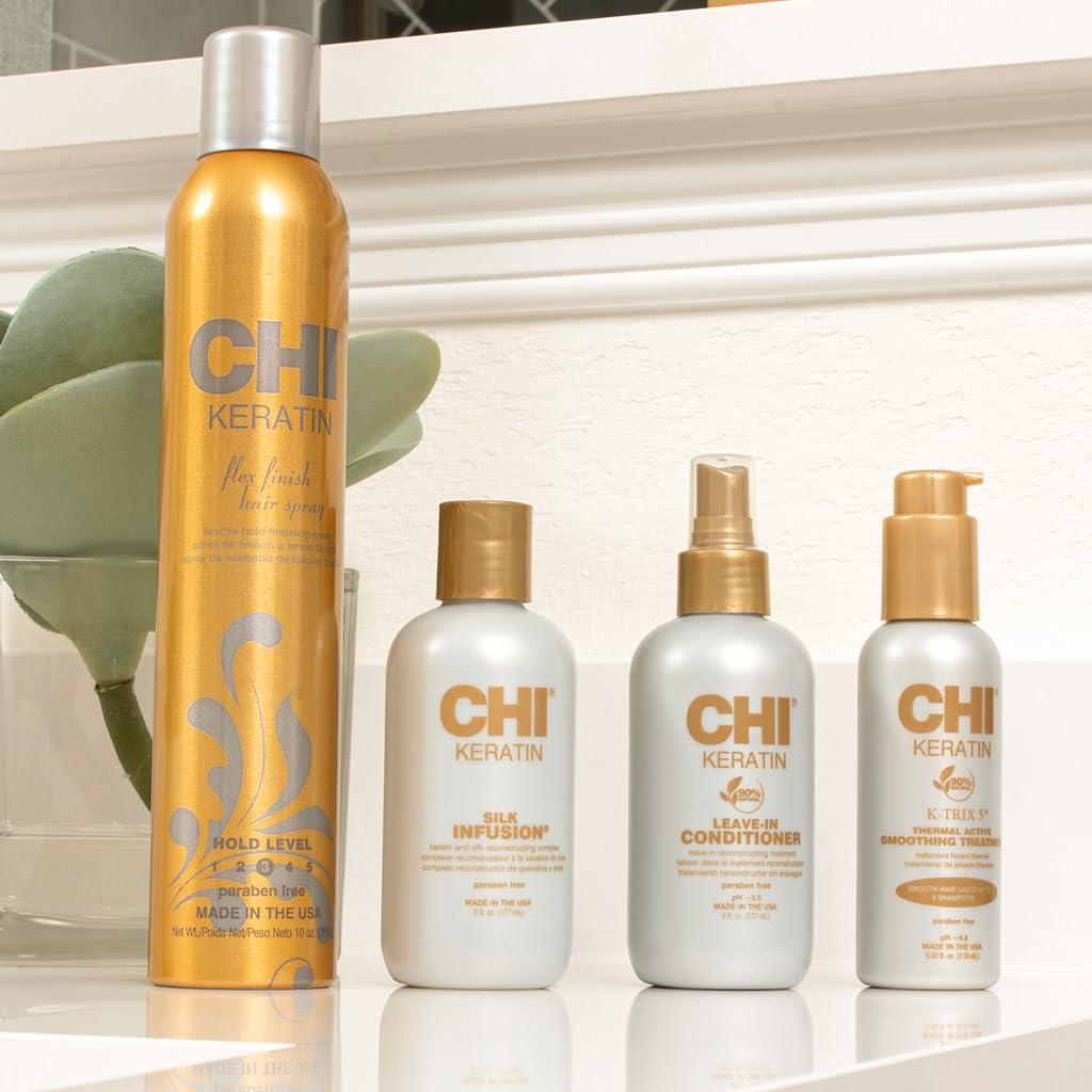 Acondicionador sin enjuague CHI Keratin 170 ml - Hidratante y Reconstructivo