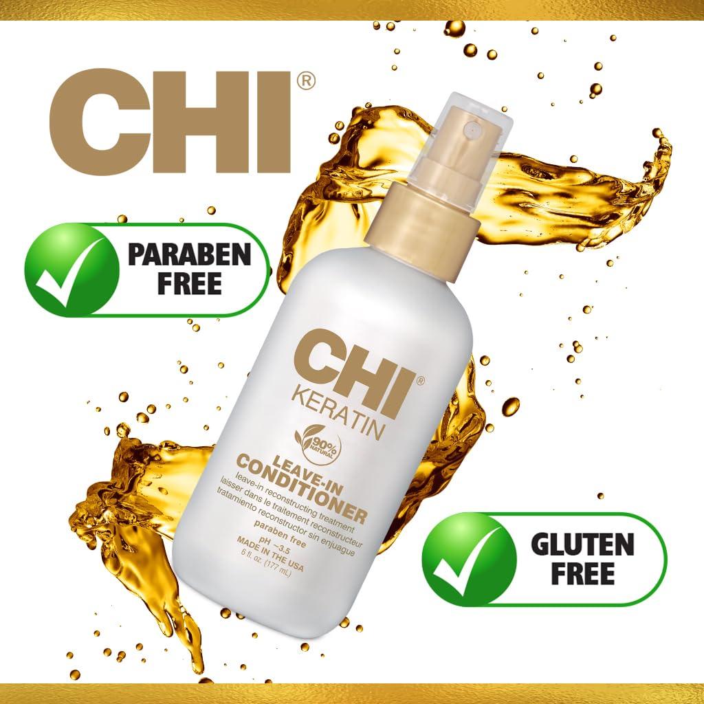 Acondicionador sin enjuague CHI Keratin 170 ml - Hidratante y Reconstructivo