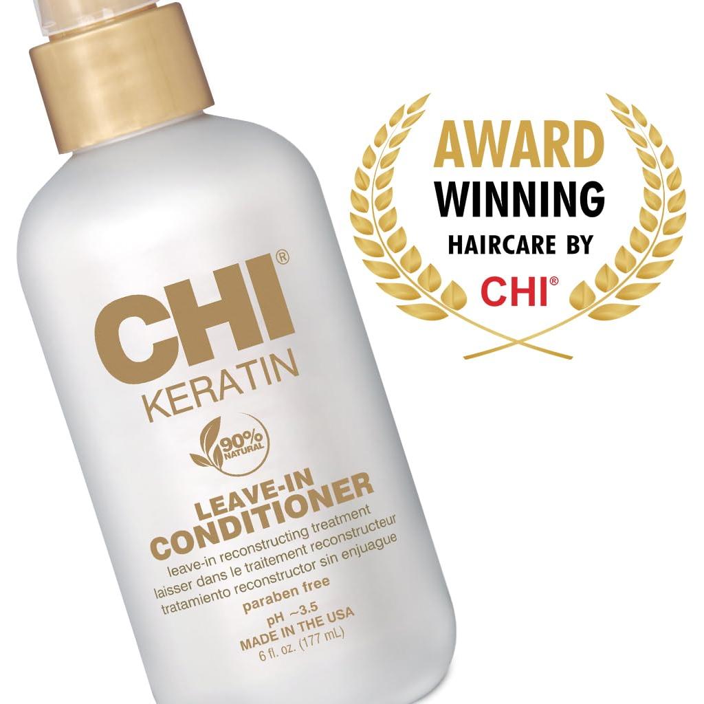 Acondicionador sin enjuague CHI Keratin 170 ml - Hidratante y Reconstructivo