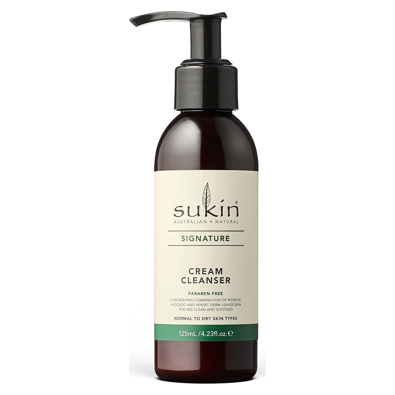 Crema Limpiadora Natural Sukin 125ml - Piel Seca y Sensible