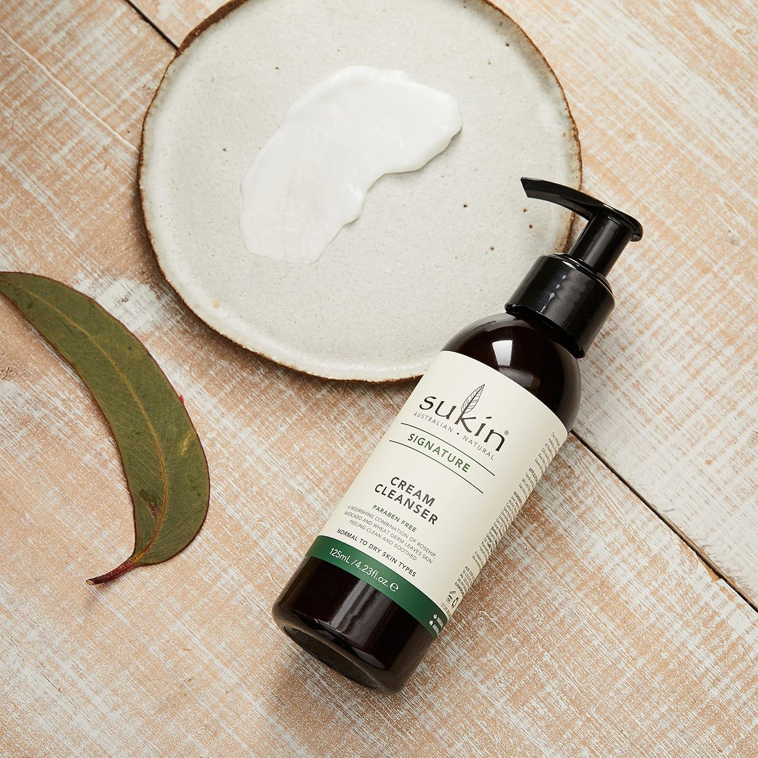 Crema Limpiadora Natural Sukin 125ml - Piel Seca y Sensible