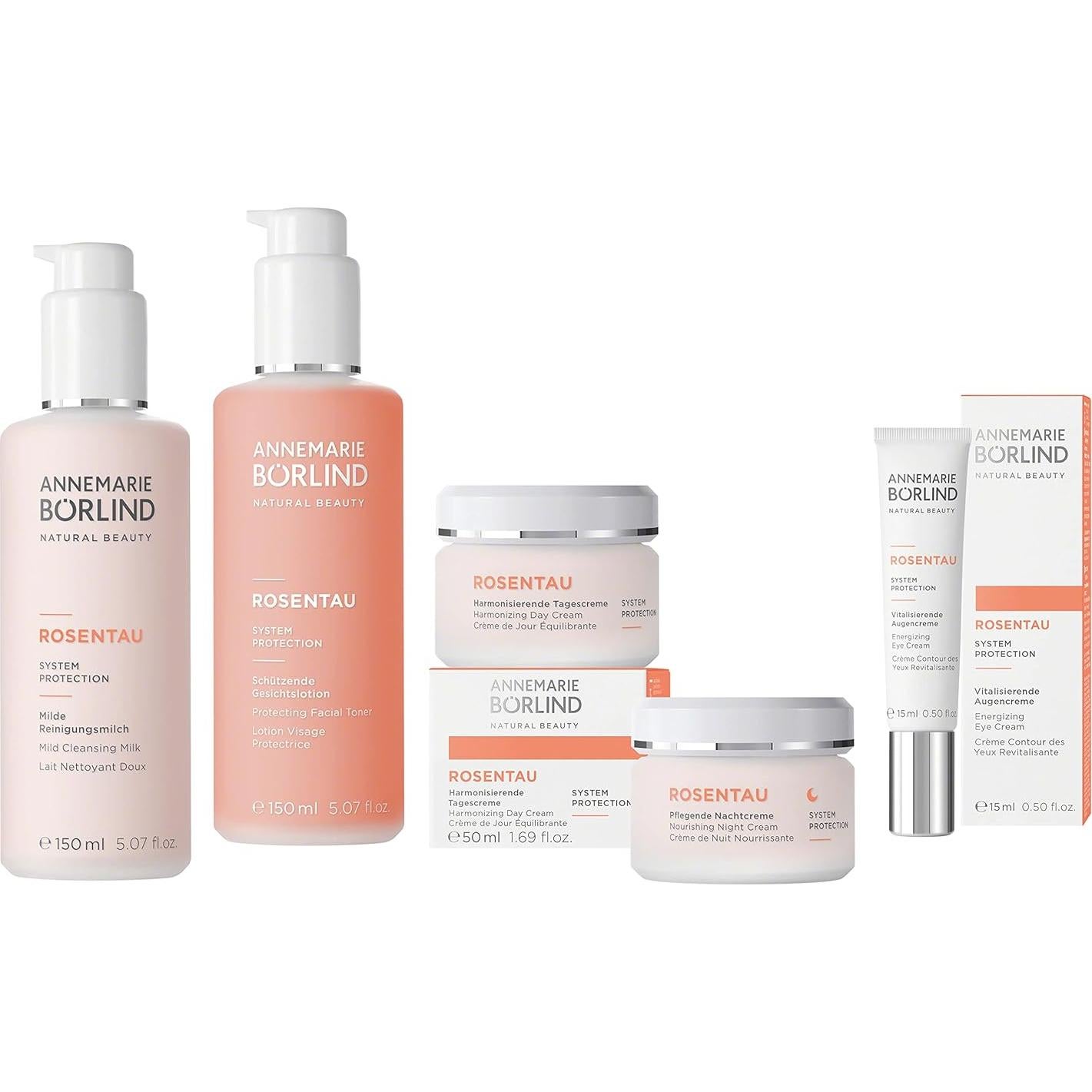 Leche Limpiadora Facial Annemarie Borlind Rosa 150 ml - Vegana