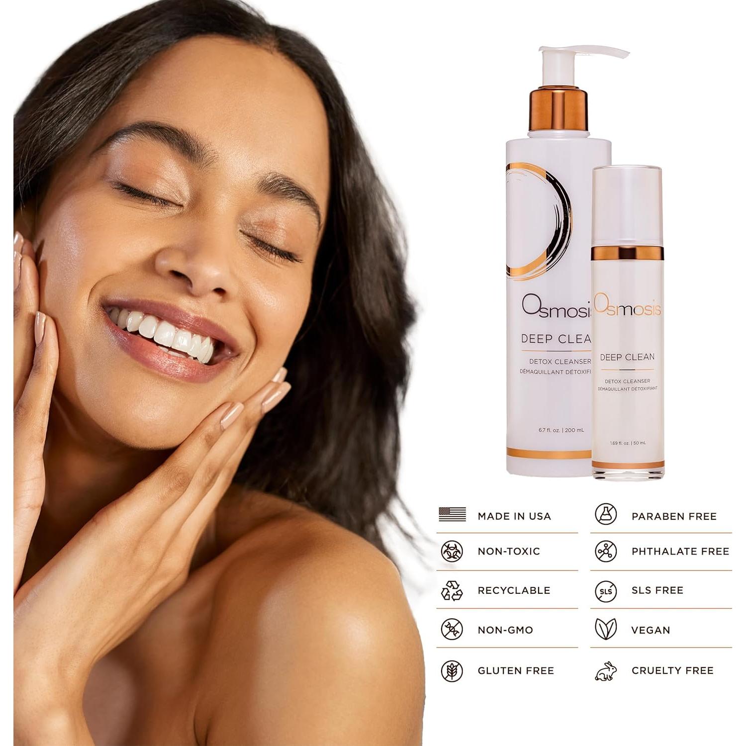 Limpiador Facial Detox Osmosis 50 ml - Jabón con Aceite de Coco