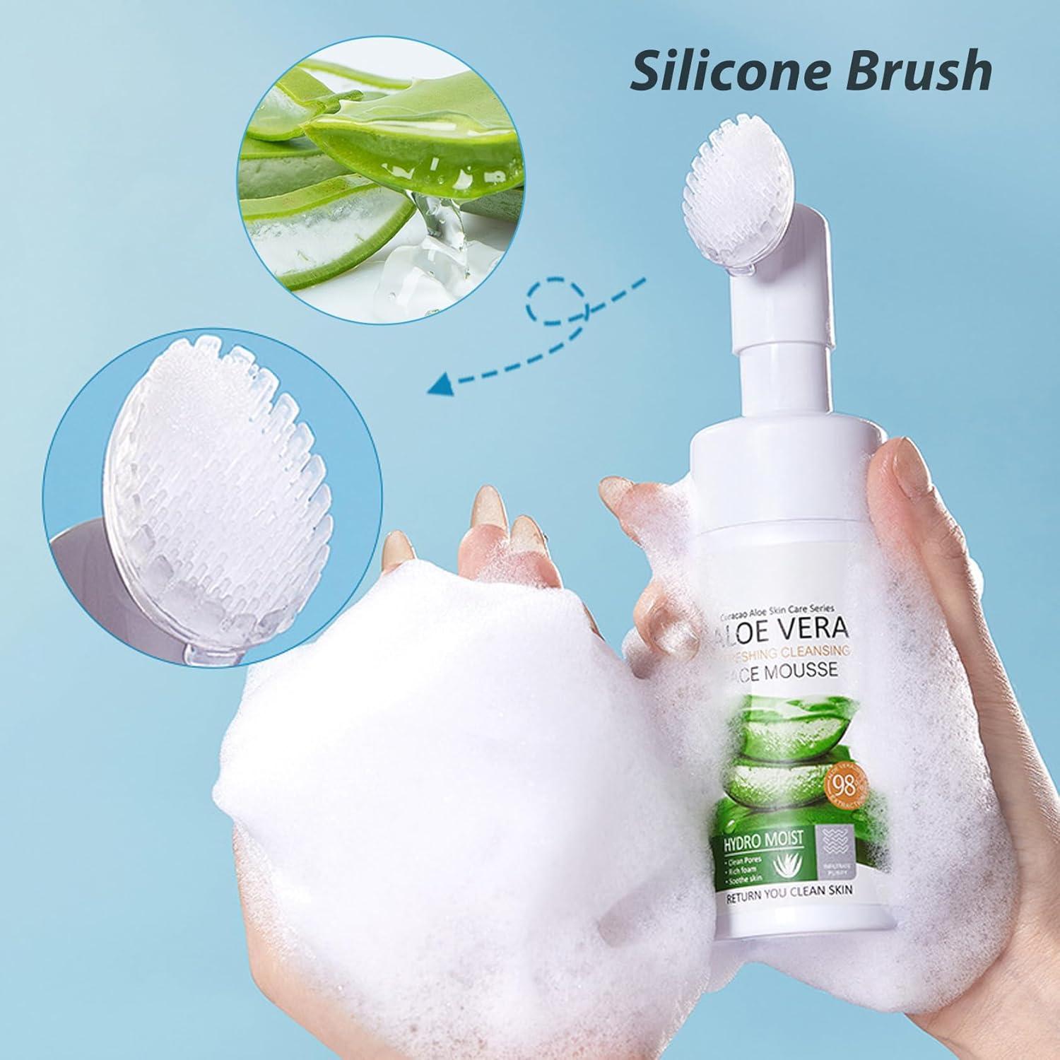 Set de 2 Limpiadores Faciales Aloe Vera LJYBoBin 310g