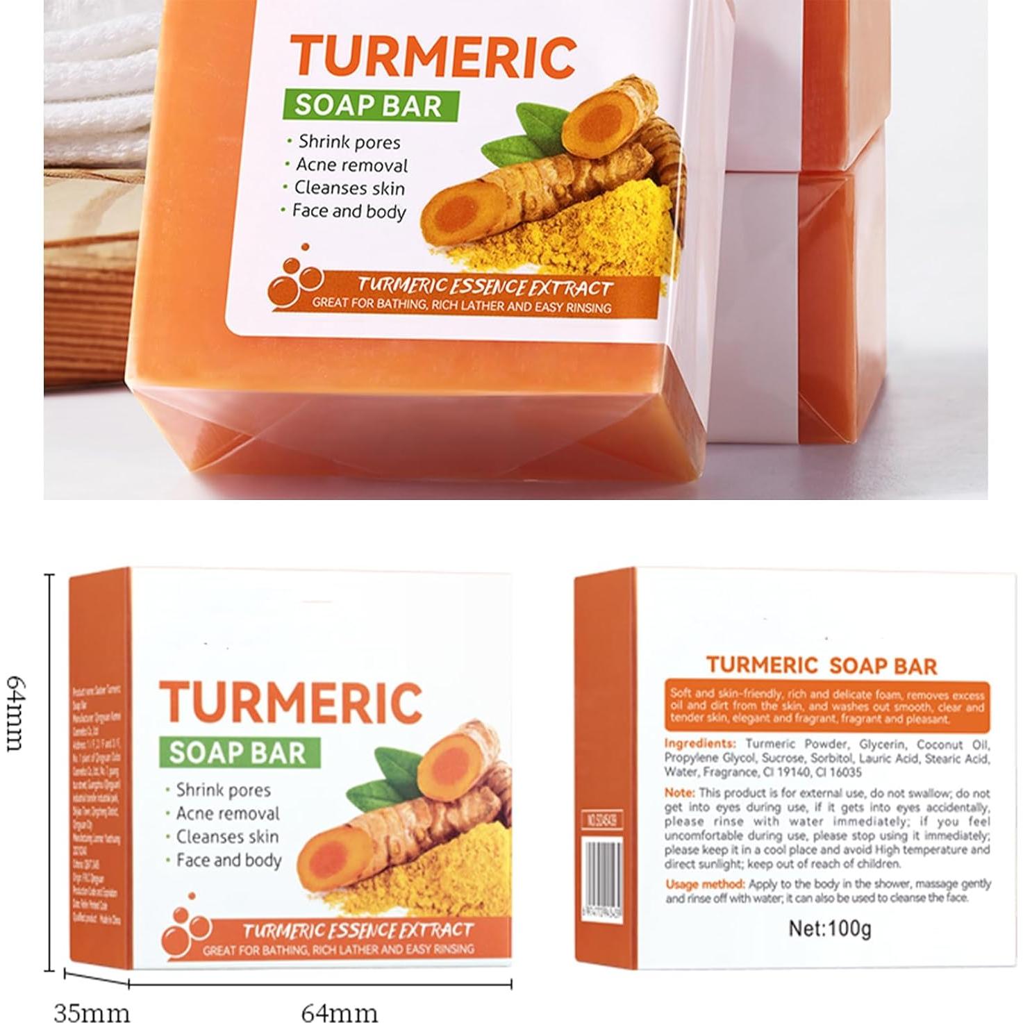 Kit de Cuidado Facial de Cúrcuma Etuanxi - 11 Piezas