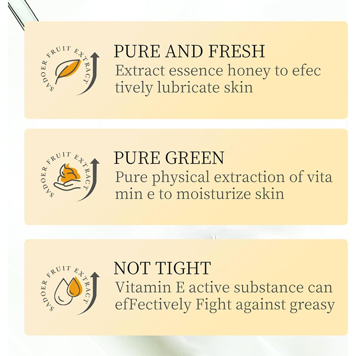 Limpiador Facial BIOAQUA Miel de Manuka y Vitamina E 100g