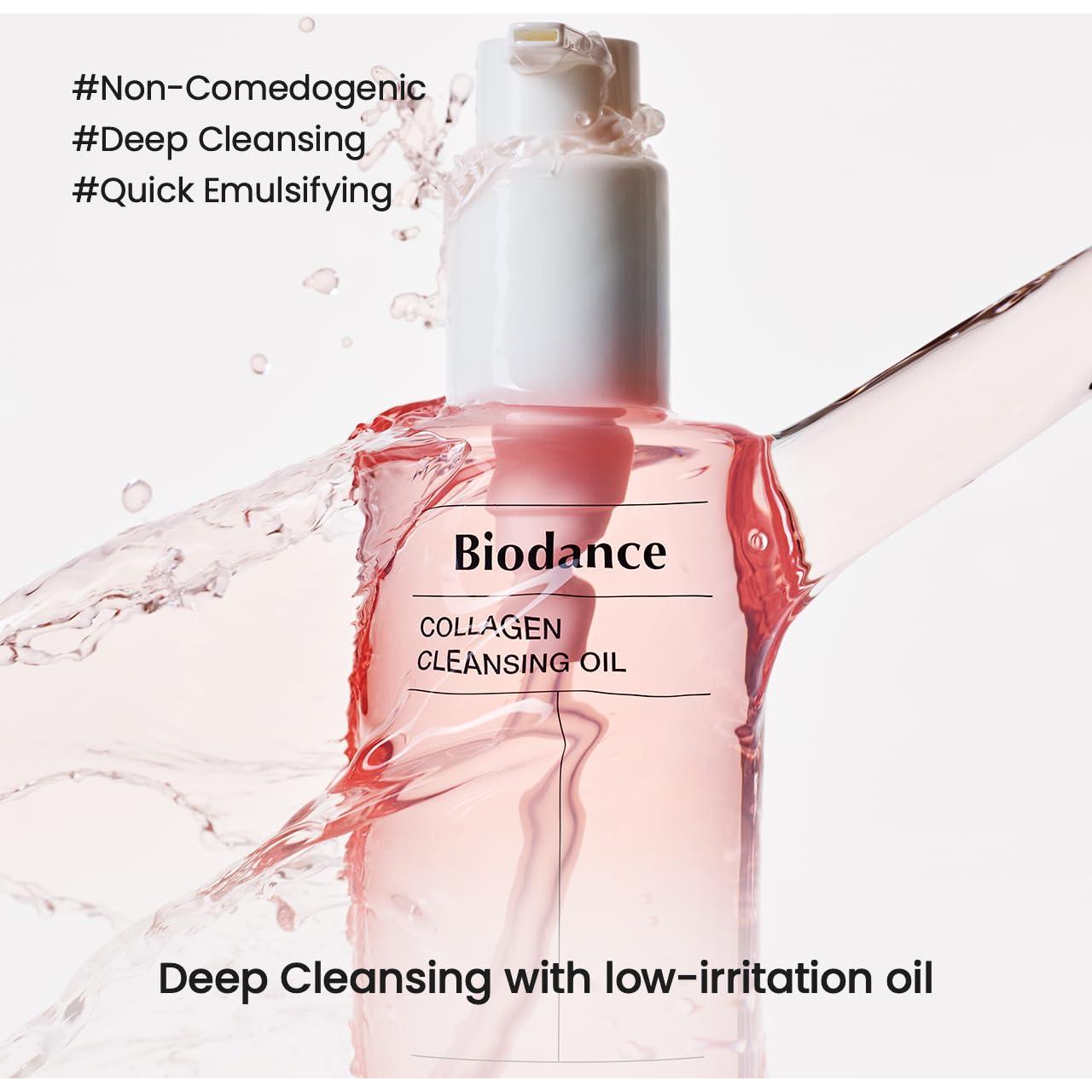 Aceite Limpiador Facial Biodance 200 ml - Colágeno Hidratante