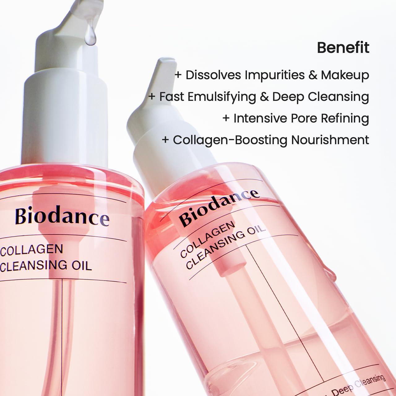Aceite Limpiador Facial Biodance 200 ml - Colágeno Hidratante