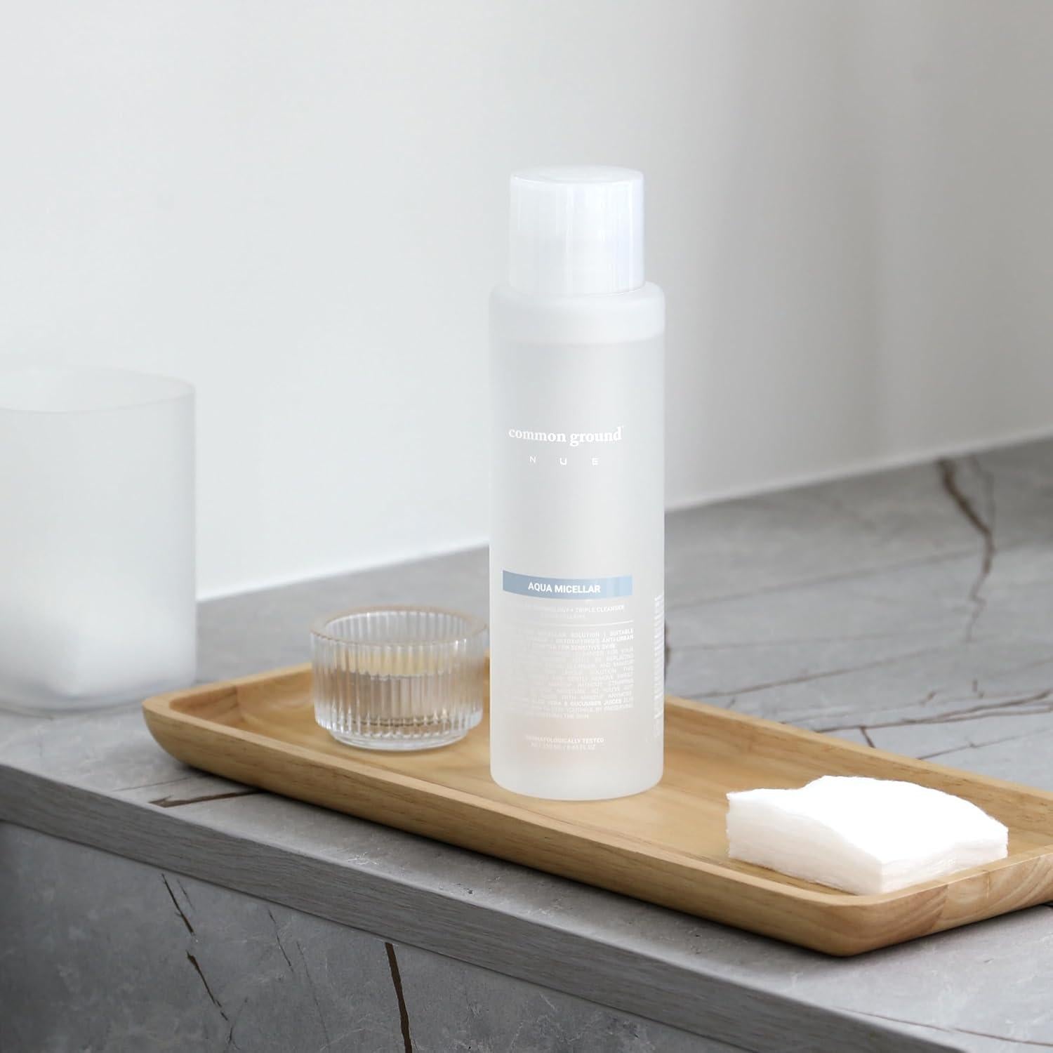 Agua Micelar 3-en-1 Nue Aqua 248 ml - Desmaquillante Vegano
