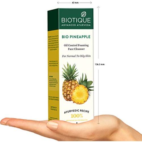 Gel Limpiador Enzimático Biotique Piña 120 ml Piel Grasa