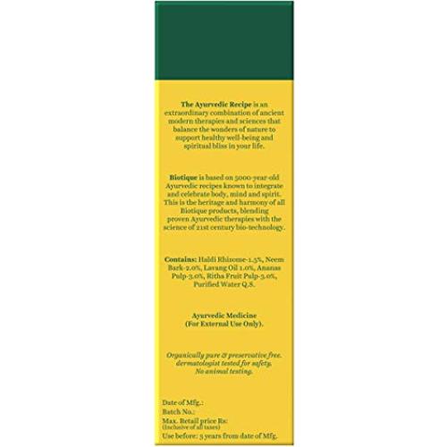 Gel Limpiador Enzimático Biotique Piña 120 ml Piel Grasa