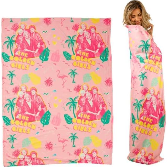 Manta de Peluche Franco Las Chicas de Oro 116x152 cm