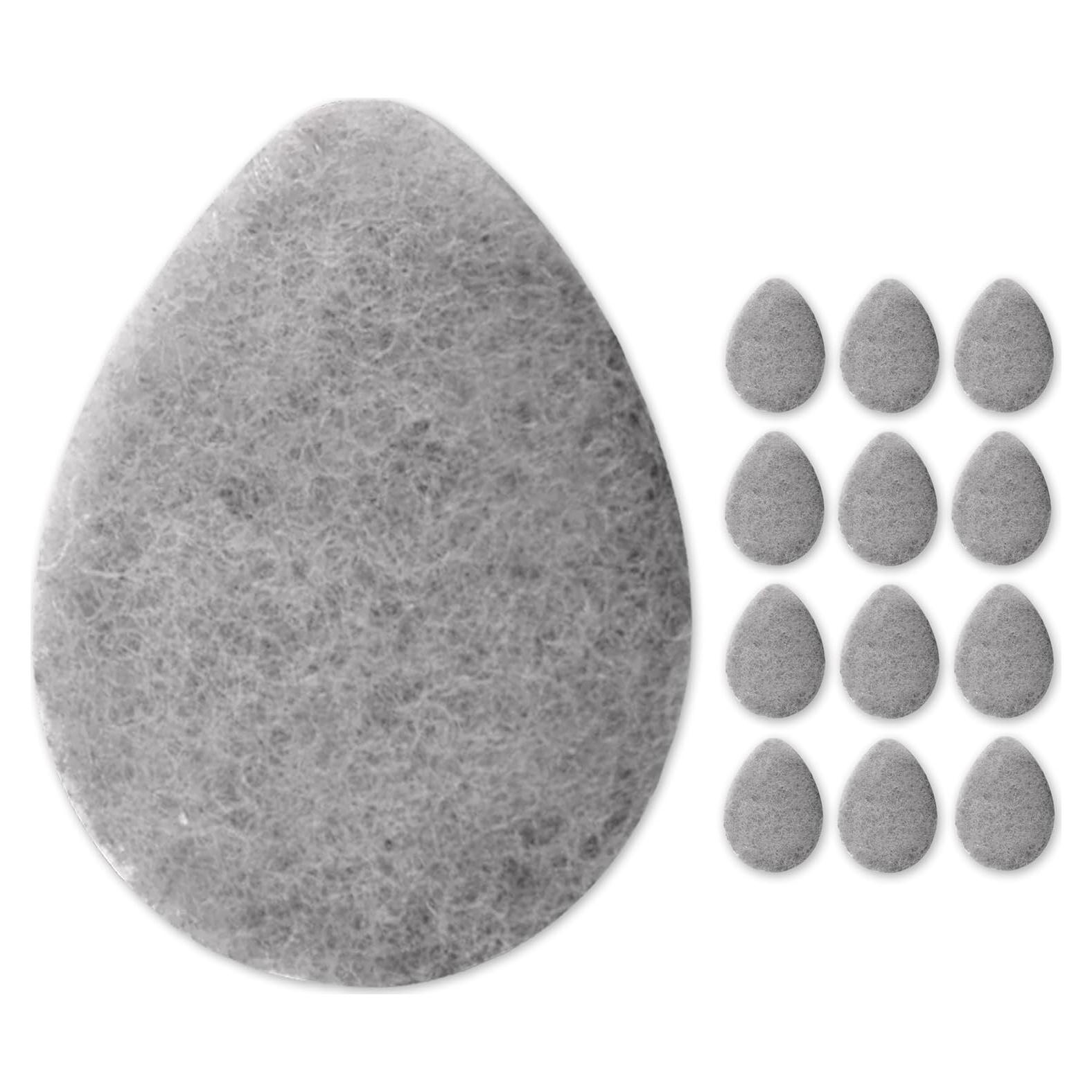 Esponjas Exfoliantes Faciales KOL - 12 Unidades Infundidas con Carbón