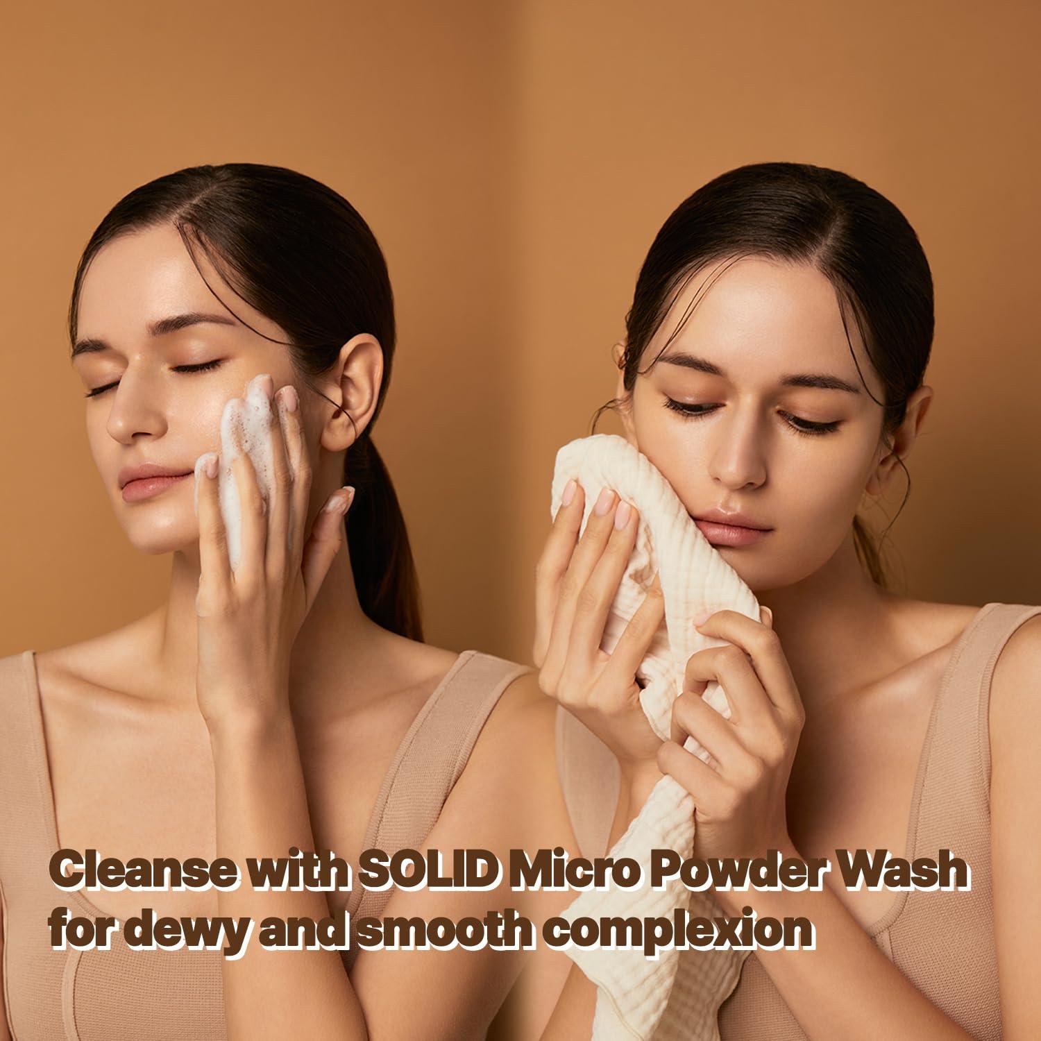 Limpiador Facial de Micro Polvo Sólido KOY 36.5 ml - Exfoliación Suave