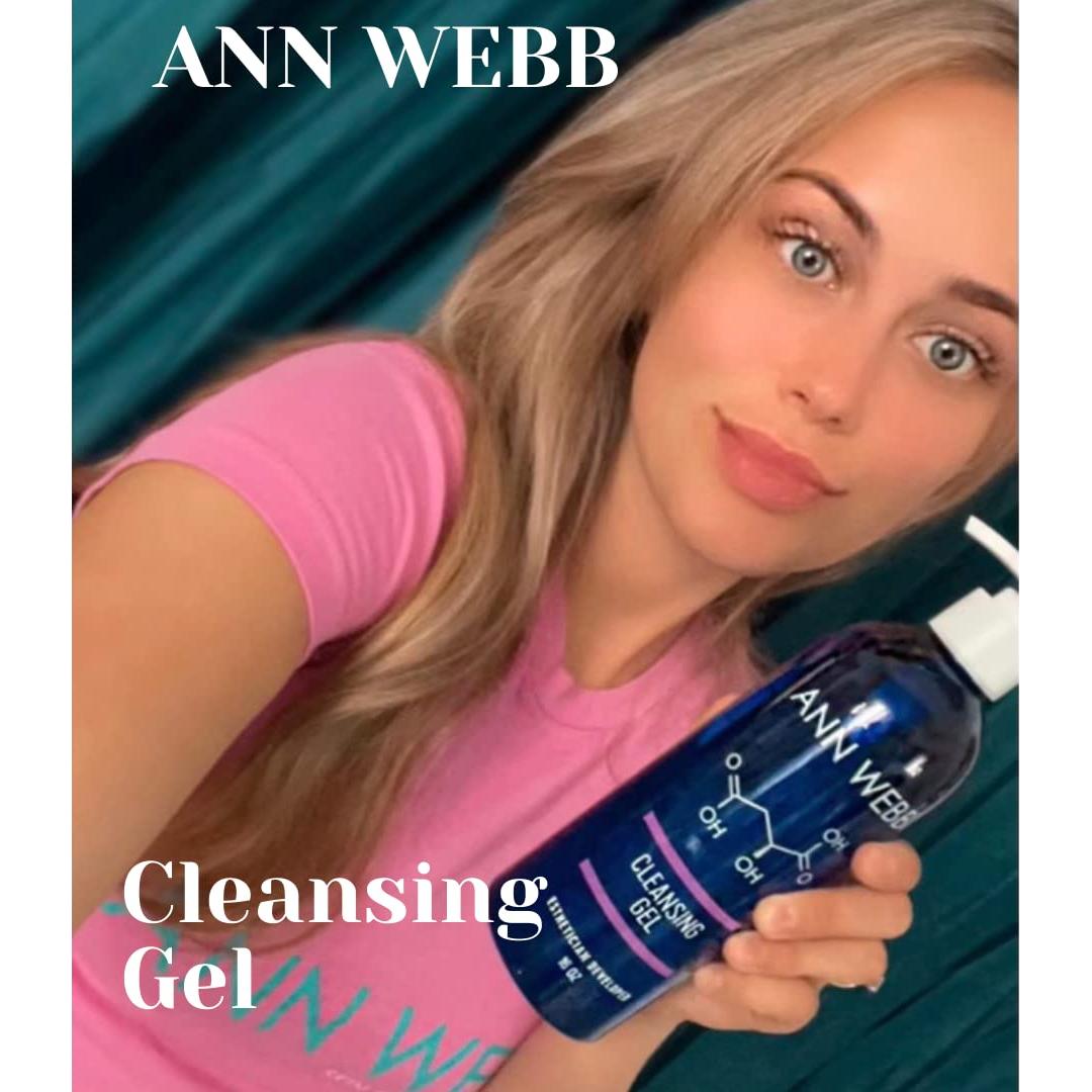 Gel Limpiador Espumoso Ann Webb 473ml Piel Grasa y Mixta