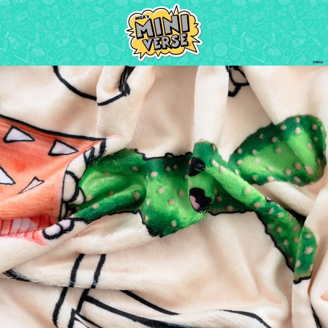 Cobija Suave Franco Miniverse Plantas 116x152 cm