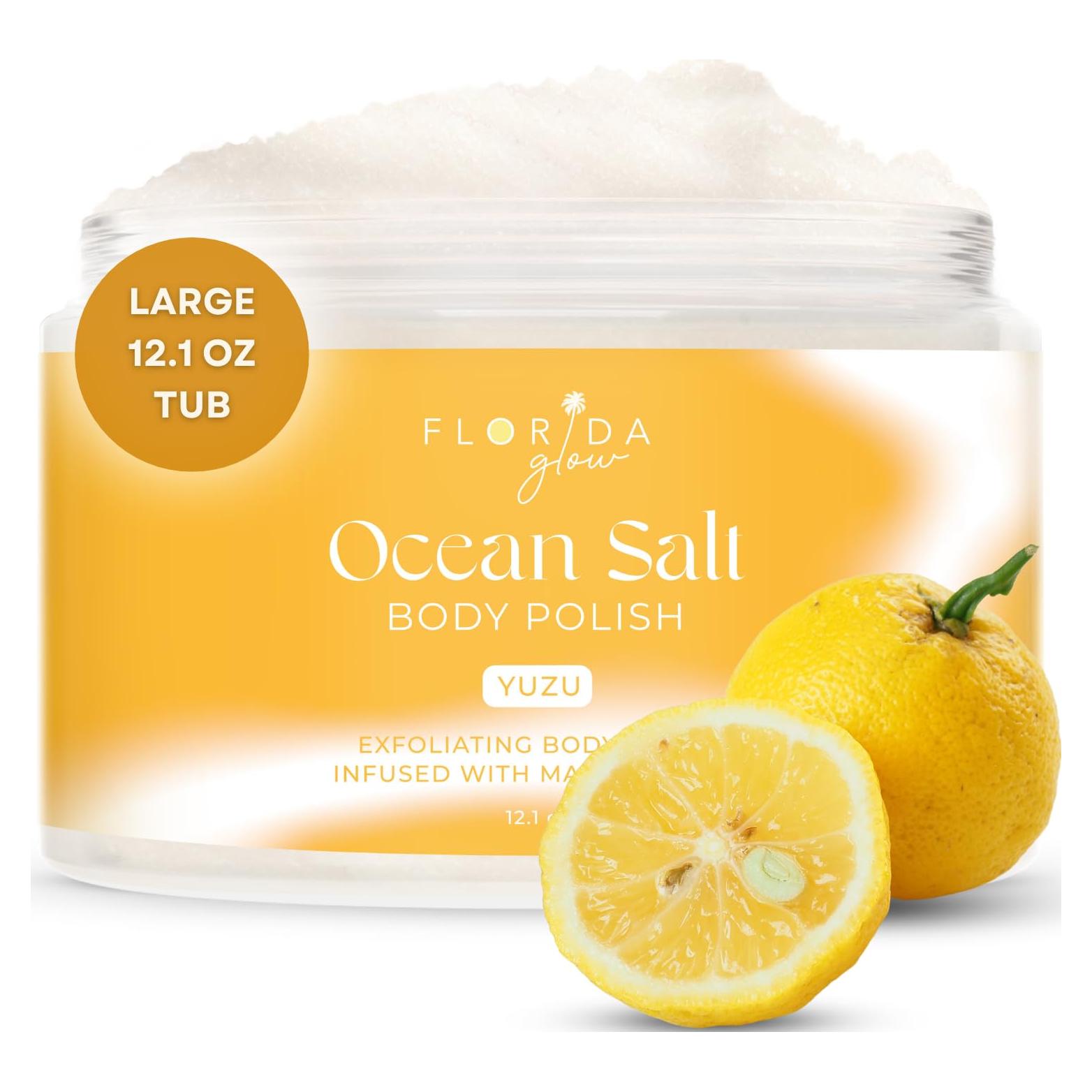 Exfoliante Corporal de Sal Marina Florida Suncare Yuzu 343.5 g