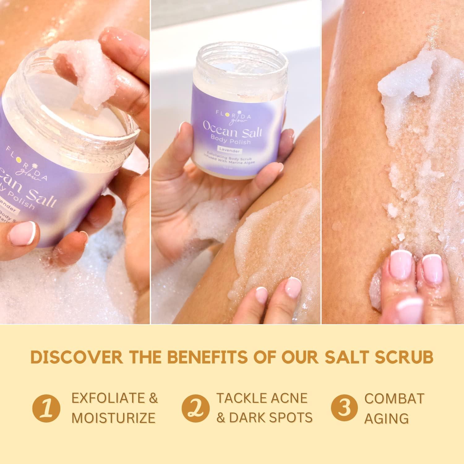 Exfoliante Corporal de Sal Marina Florida Suncare Yuzu 343.5 g