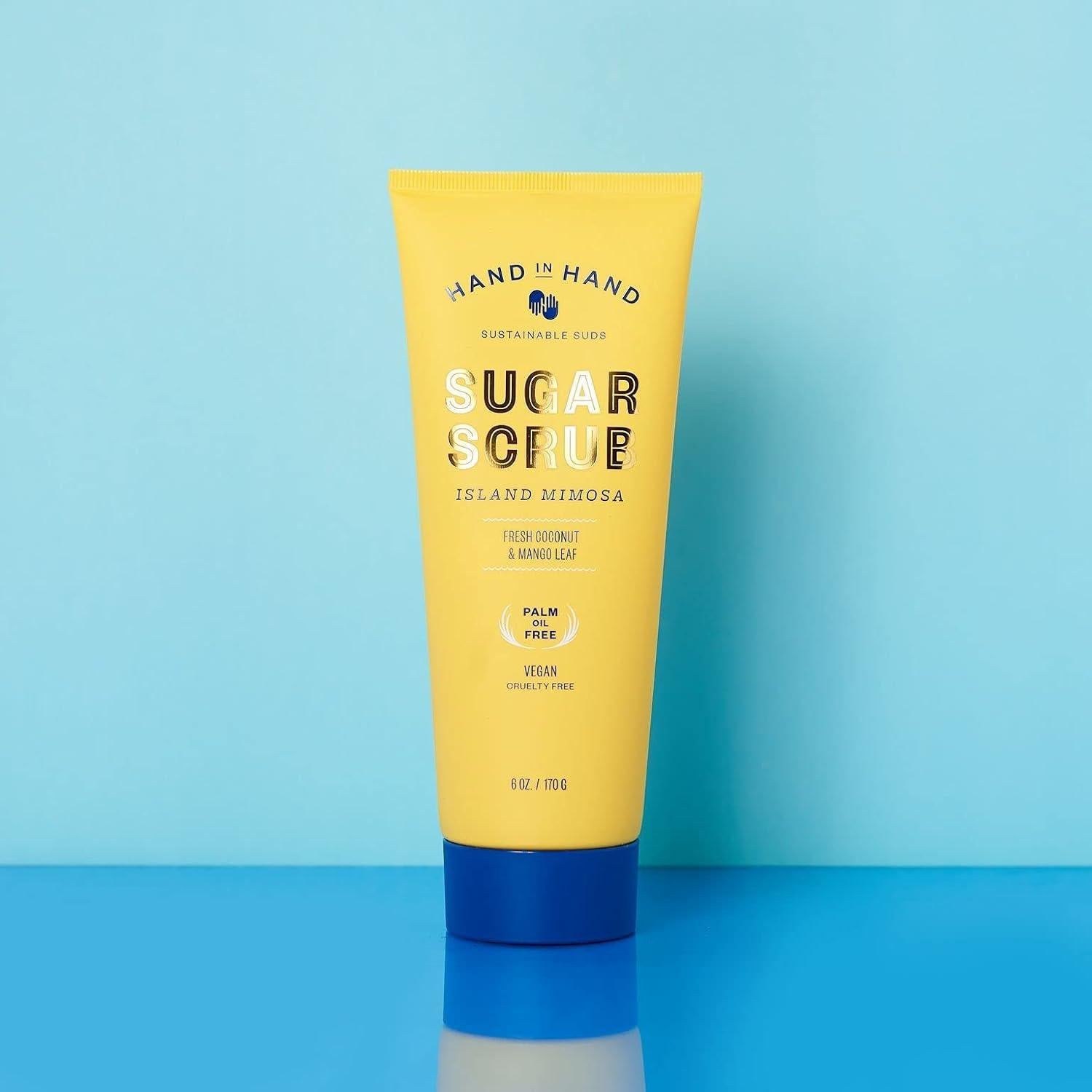 Exfoliante de Azúcar Hand in Hand 255g Coco y Mango Aroma