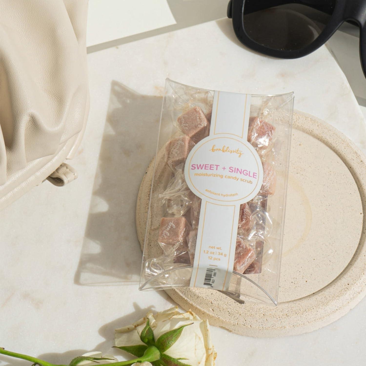 Set de 12 Cubos Exfoliantes de Azúcar Bonblissity Vainilla