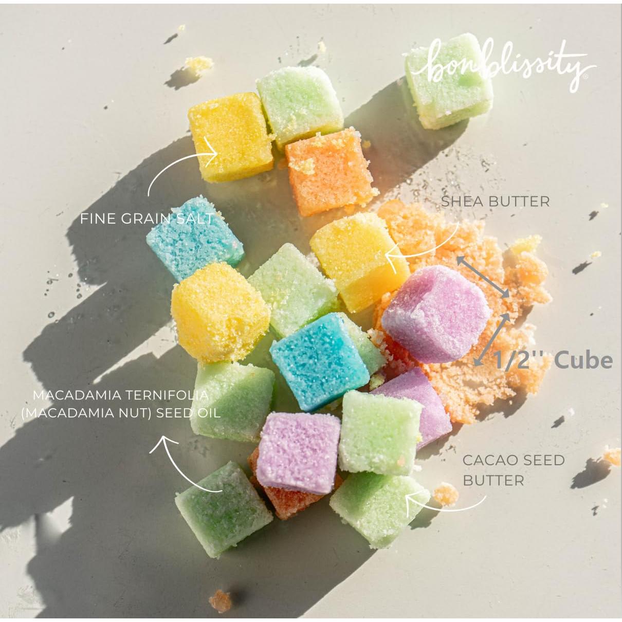 Exfoliante Corporal de Azúcar Bonblissity - Set de 30 Cubos