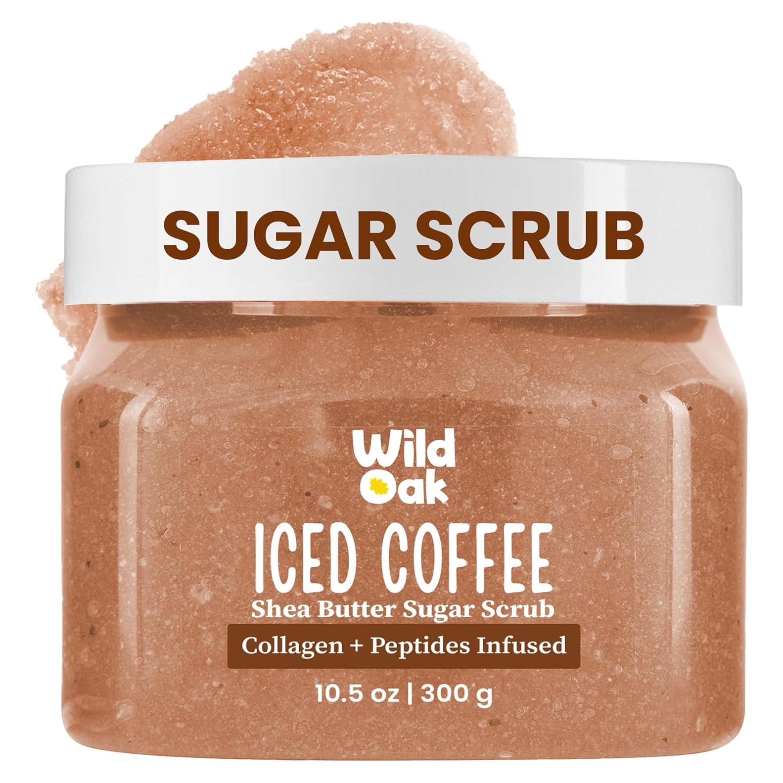 Exfoliante Corporal Vegano WildOak 300g - Azúcar y Karité