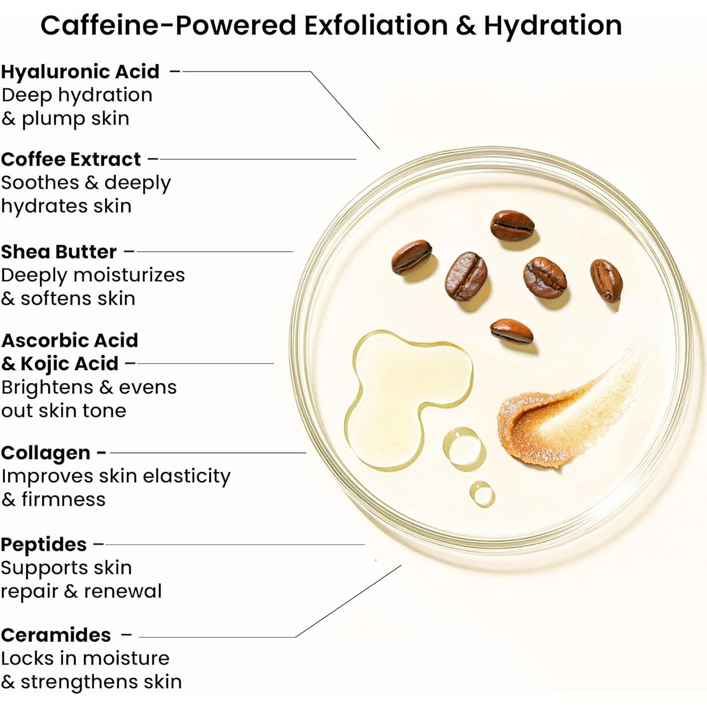 Exfoliante Corporal Vegano WildOak 300g - Azúcar y Karité