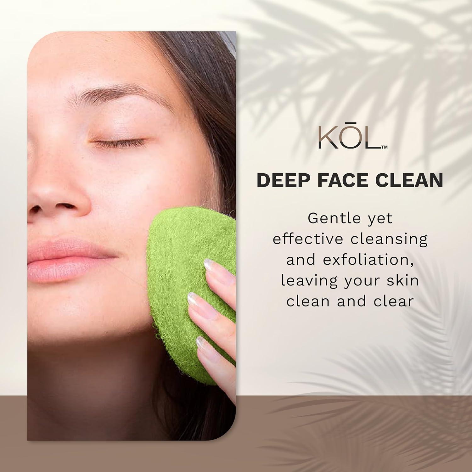 KOL Almohadillas Exfoliantes Faciales Infundidas con Aloe - 6 Unidades