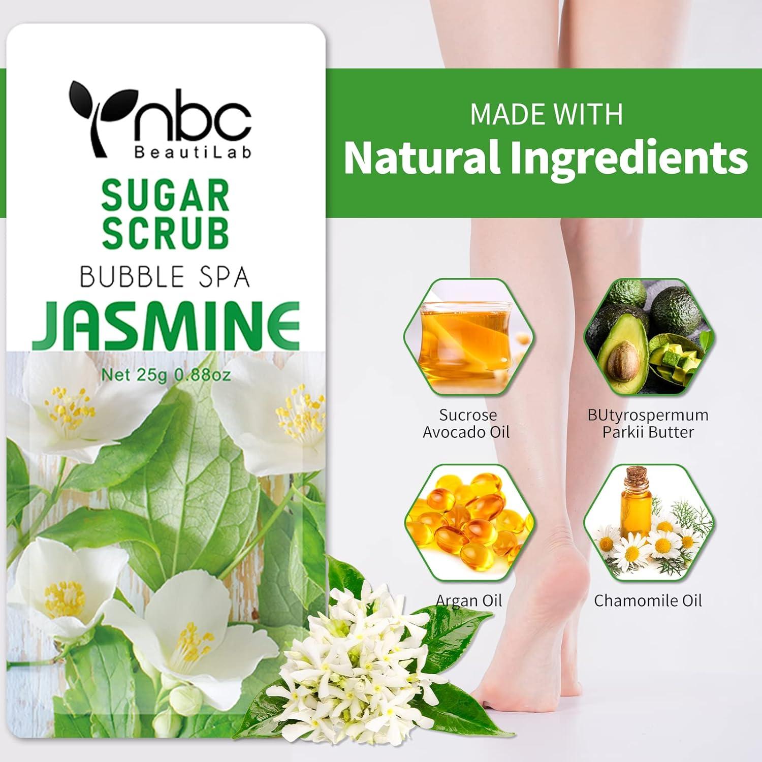 Exfoliante para Pies nbc BeautiLab Jazmín 16 Paquetes