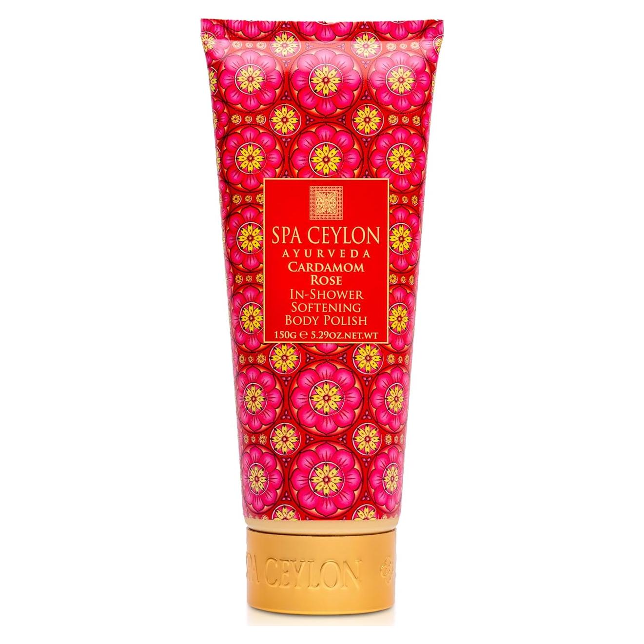 Exfoliante Corporal Suave en Ducha SPA CEYLON 150g Cardamomo Rosa