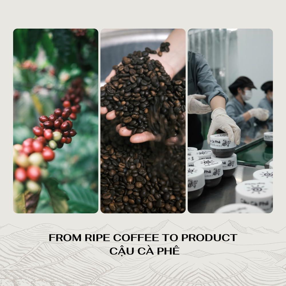 Exfoliante Corporal de Café Dak Lak 260 ml - Hidratante Natural