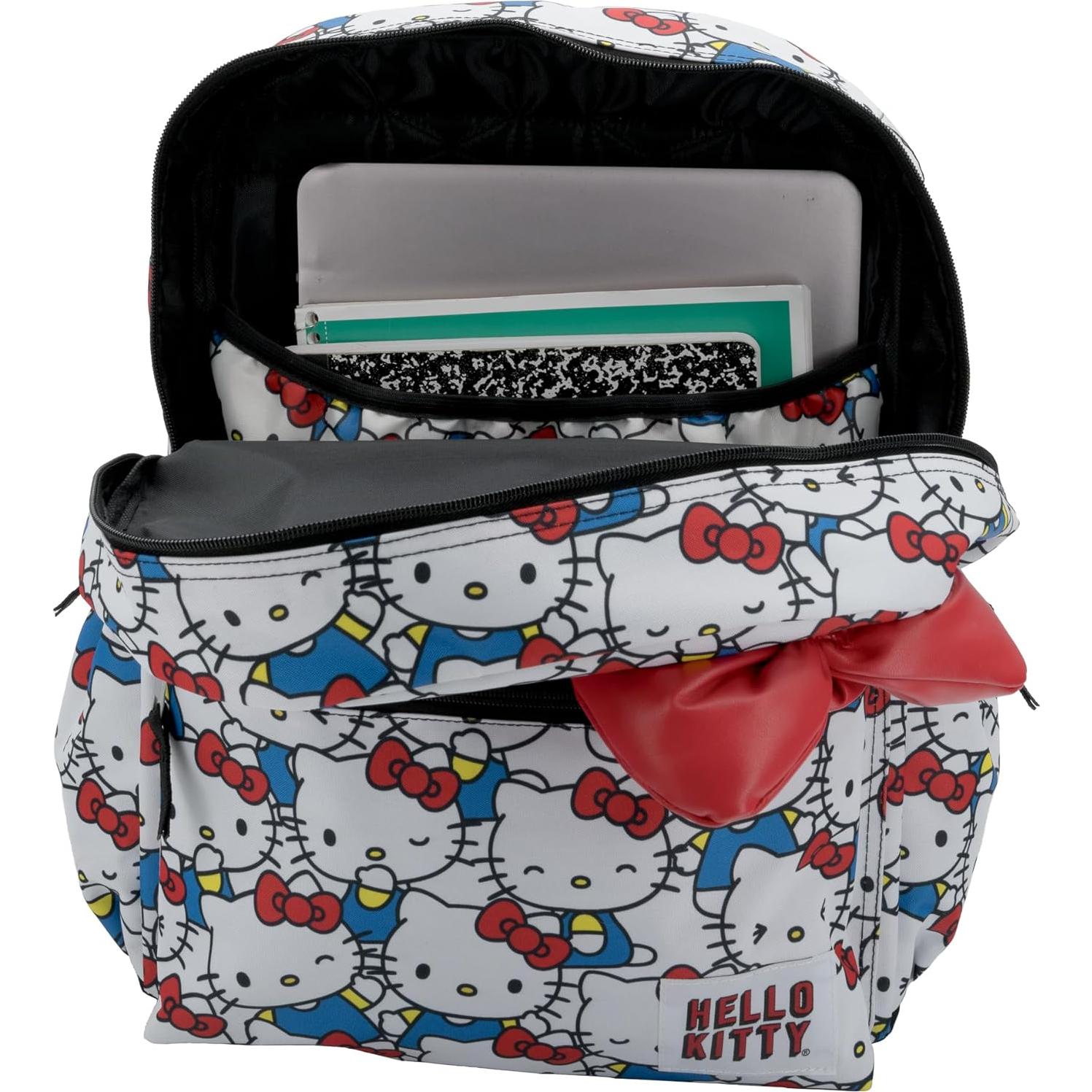 Mochila Kawaii Hello Kitty 40,6 cm Estampado Total 3D