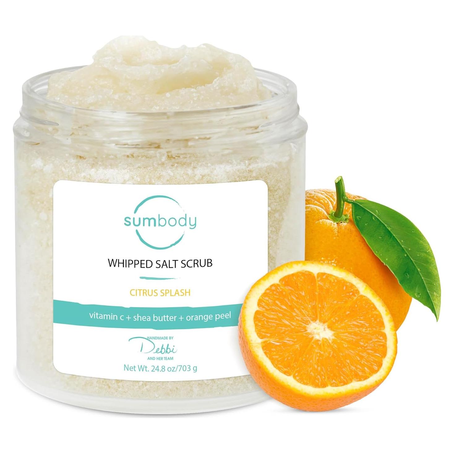 Exfoliante de Sal Batido Sumbody 595g Splash Cítrico Hidratante