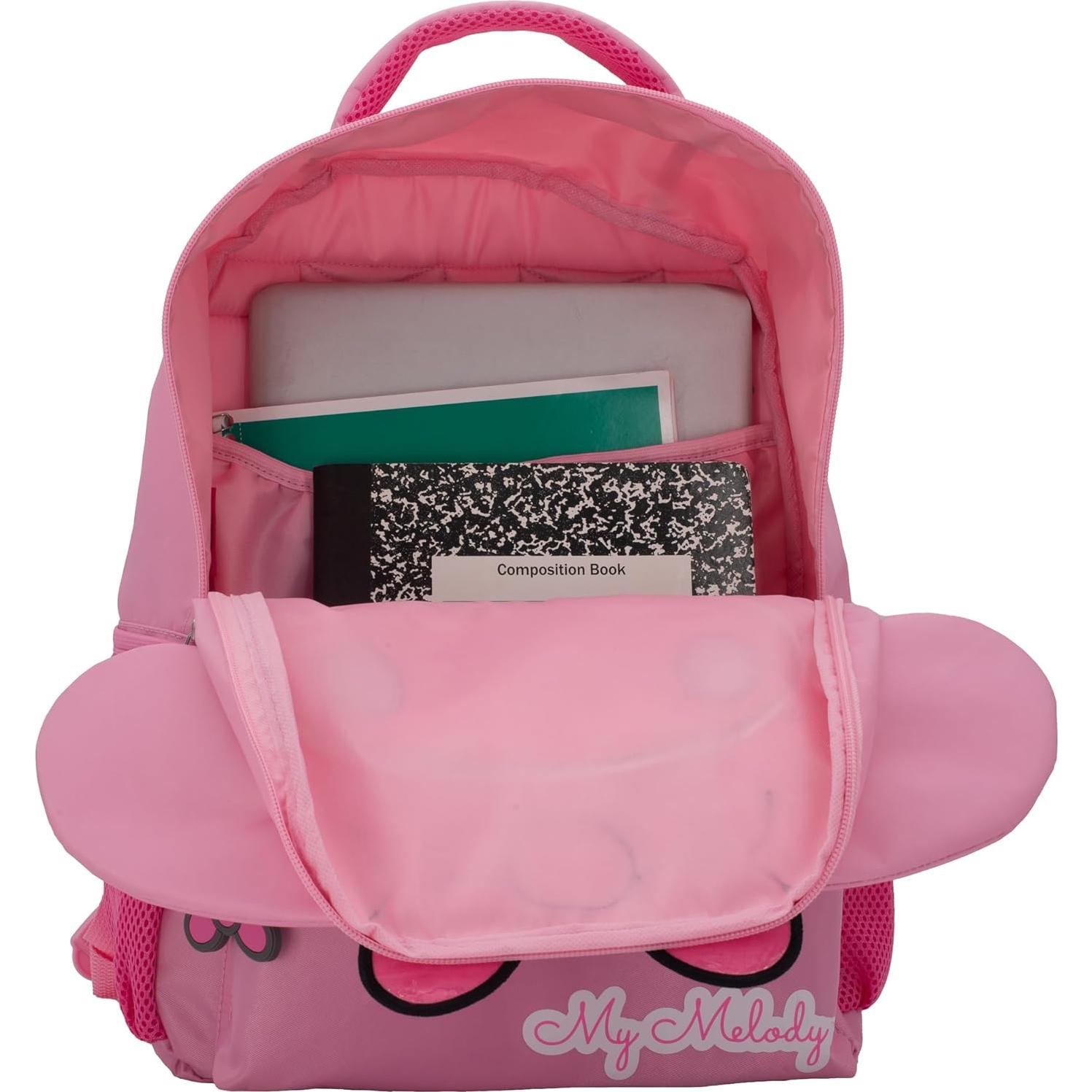 Mochila Escolar My Melody 16" Kawaii para Niñas