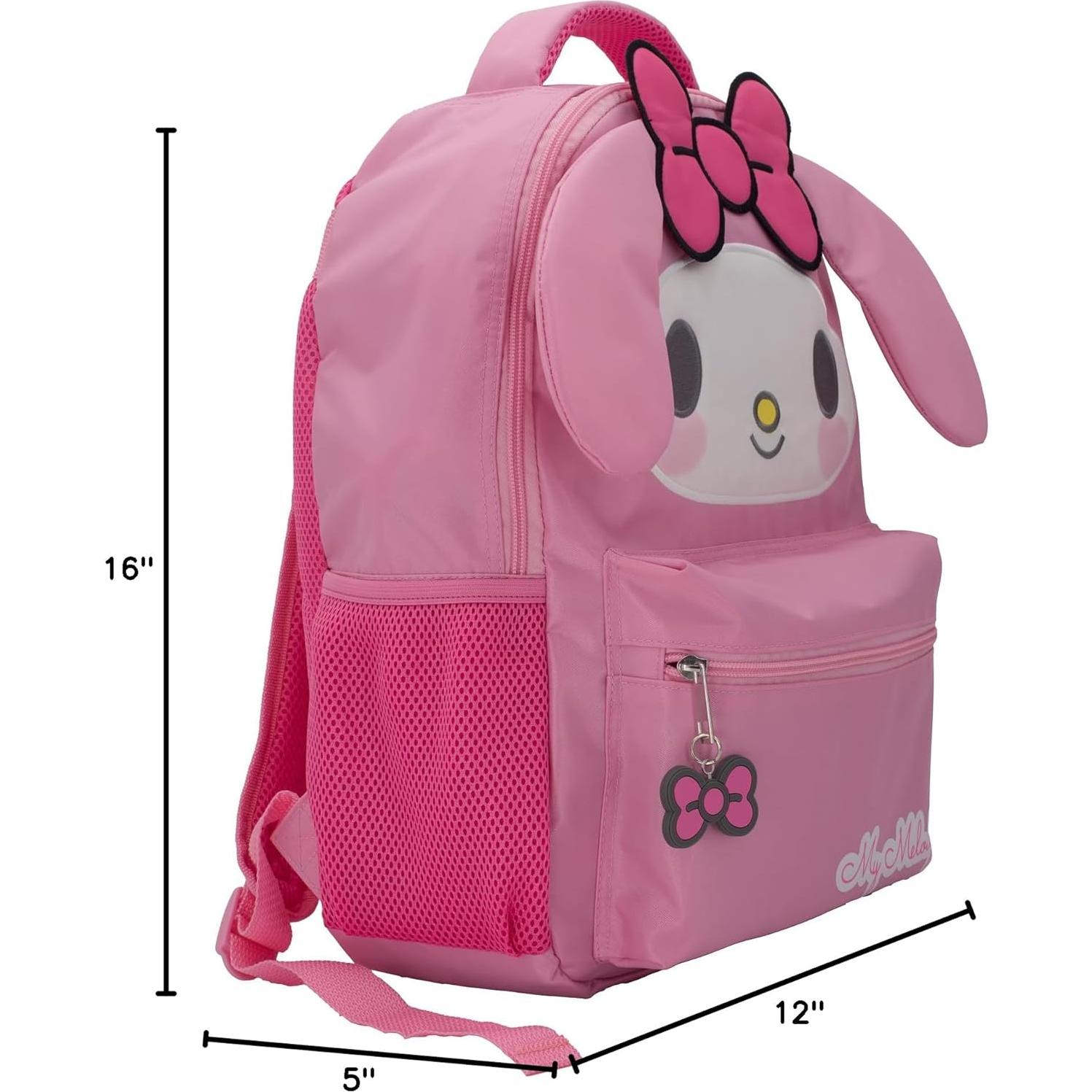 Mochila Escolar My Melody 16" Kawaii para Niñas