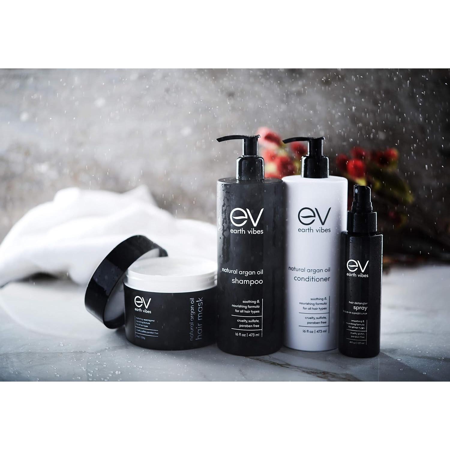 Spray Desenredante Natural Earth Vibes 118 ml - Sin Enjuague