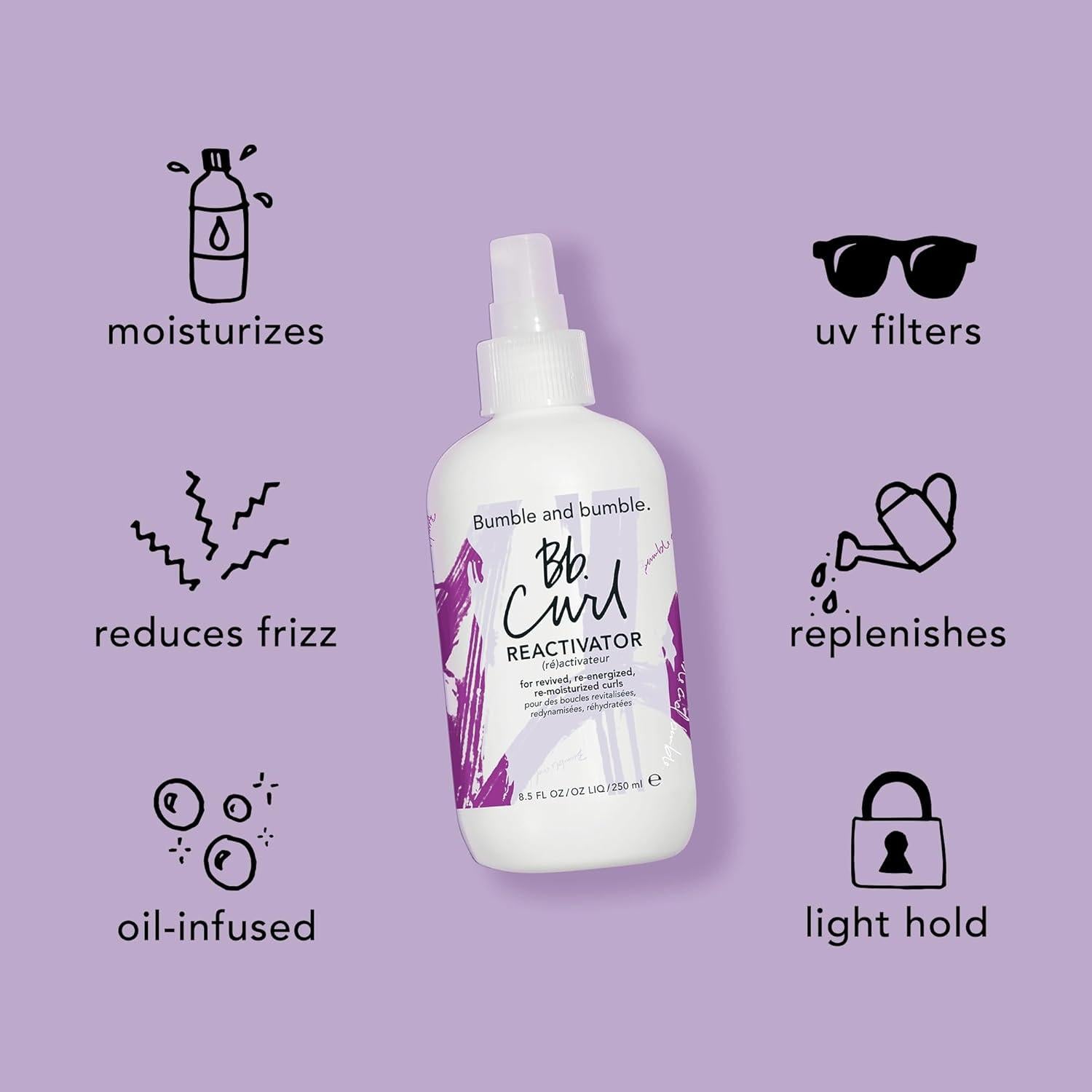 Spray Reactivador de Rizos Bumble and bumble 250 ml Control Frizz
